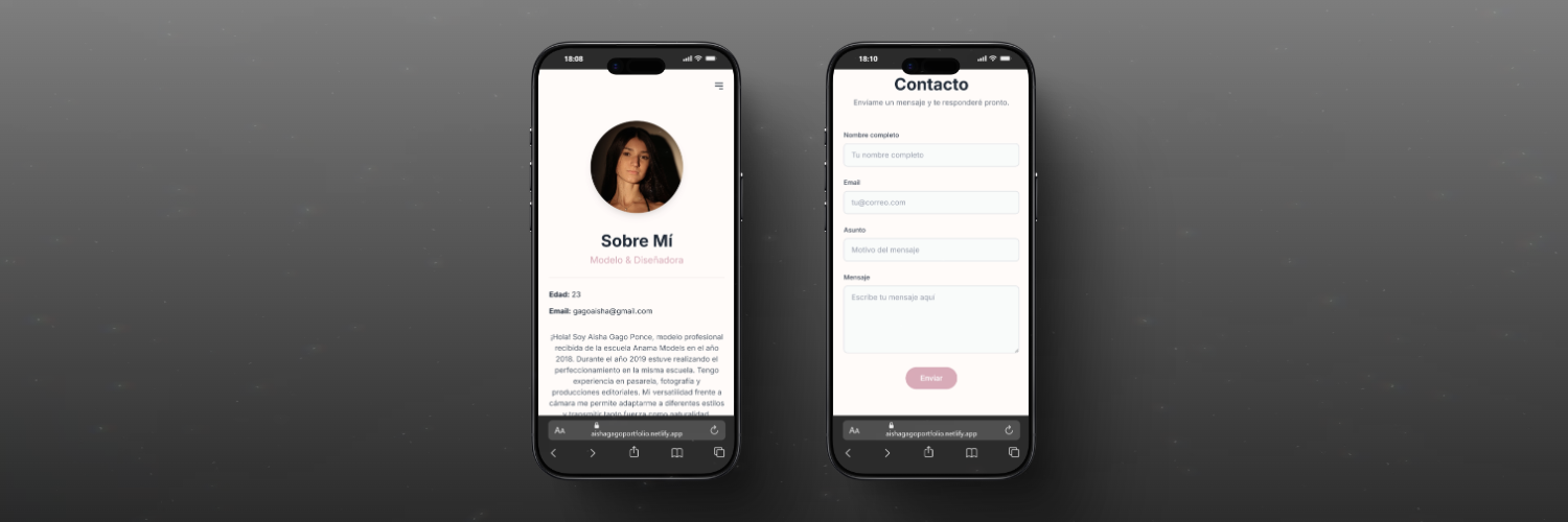 Aisha - Vista Móvil